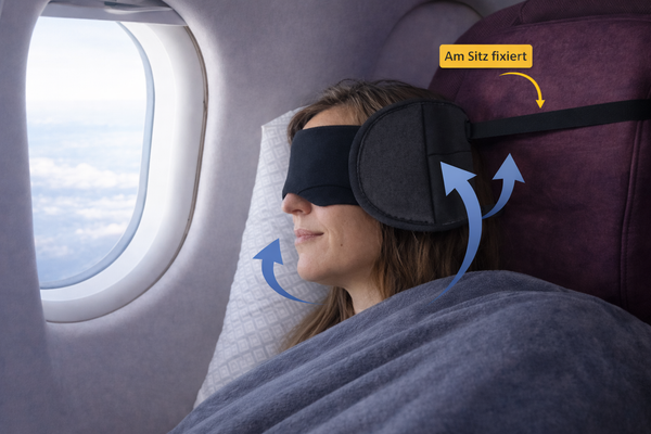 Traumhafte Schlafmaske für Reisen